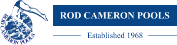 Rod cameron pools Logo