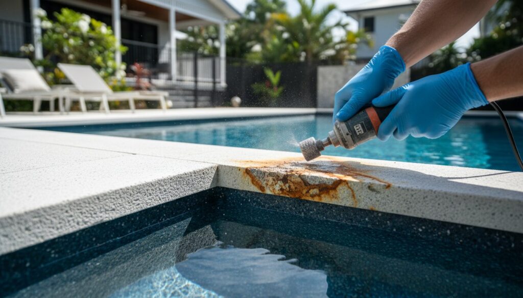How to Fix Pool Rust Stains in Brisbane: A Professional 2026 Guide