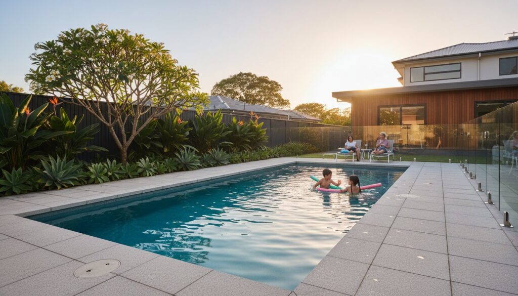 Landscaping for Pools in Brisbane: A Practical Guide to Plants, Pavers & Safety